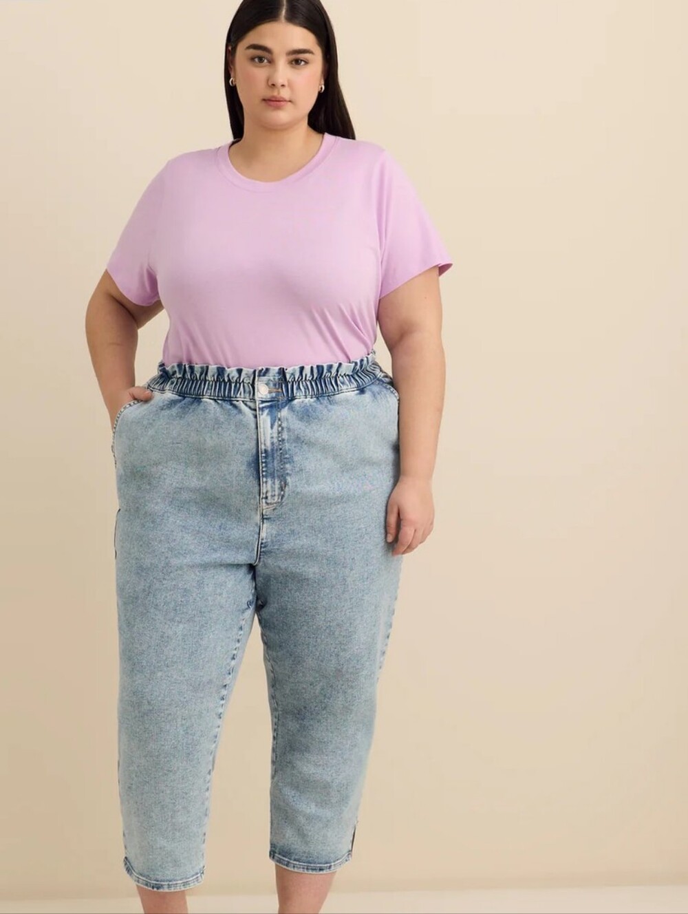 Paper bag Cropped Denim Penningtons 5X